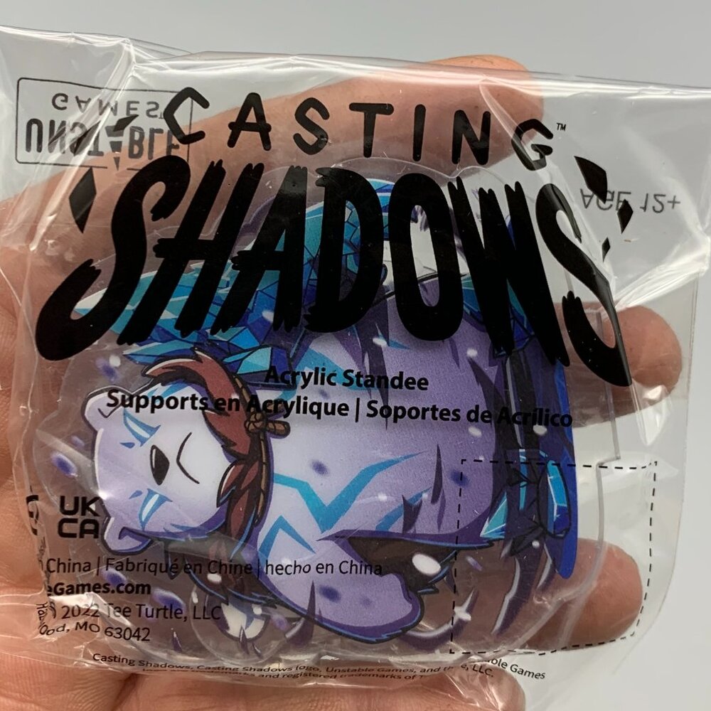 Unstable Games Casting Shadows Acrylic Standee Set Frost Polarpaw & Merciless